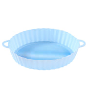 Air Fryer Tray Silicone Kitchen Supplies AirFryer Silicone Pot Grill Pan Accessories