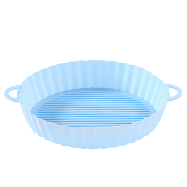 Air Fryer Tray Silicone Kitchen Supplies AirFryer Silicone Pot Grill Pan Accessories