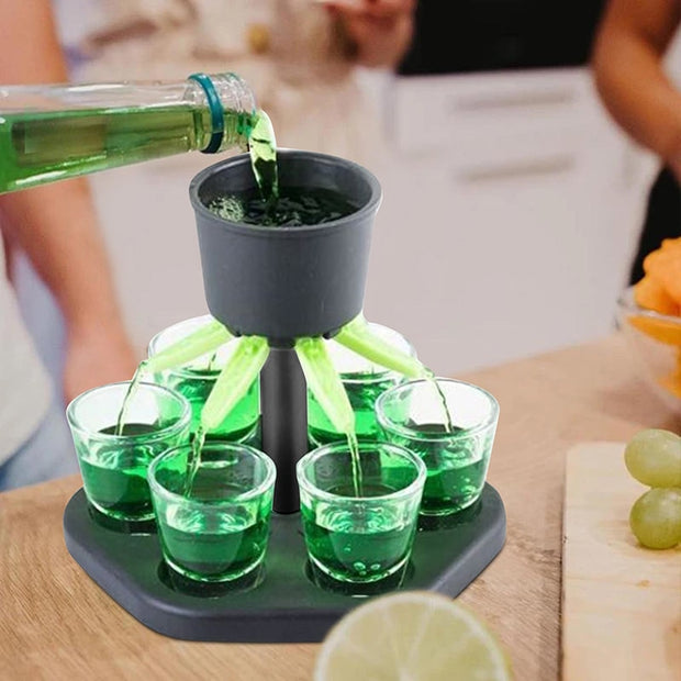 6 Shot Glass Dispenser