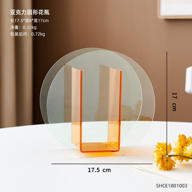 Colorful Acrylic Vase
