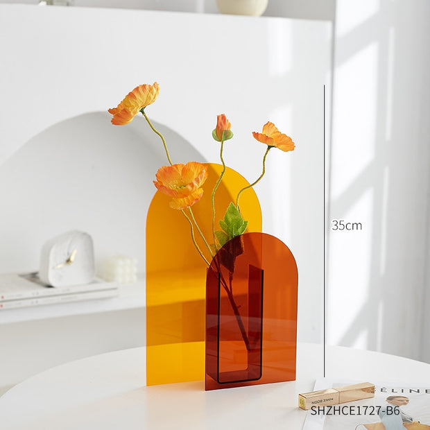 Colorful Acrylic Vase