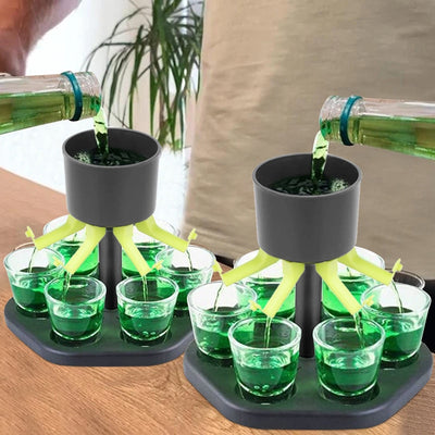 6 Shot Glass Dispenser
