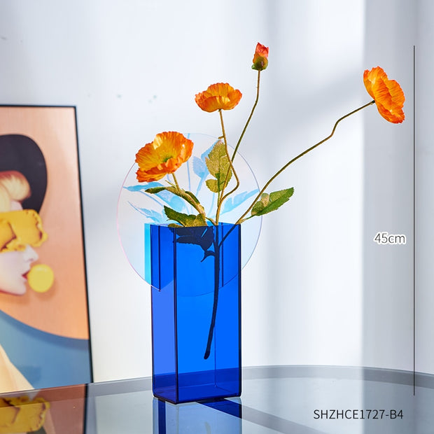 Colorful Acrylic Vase