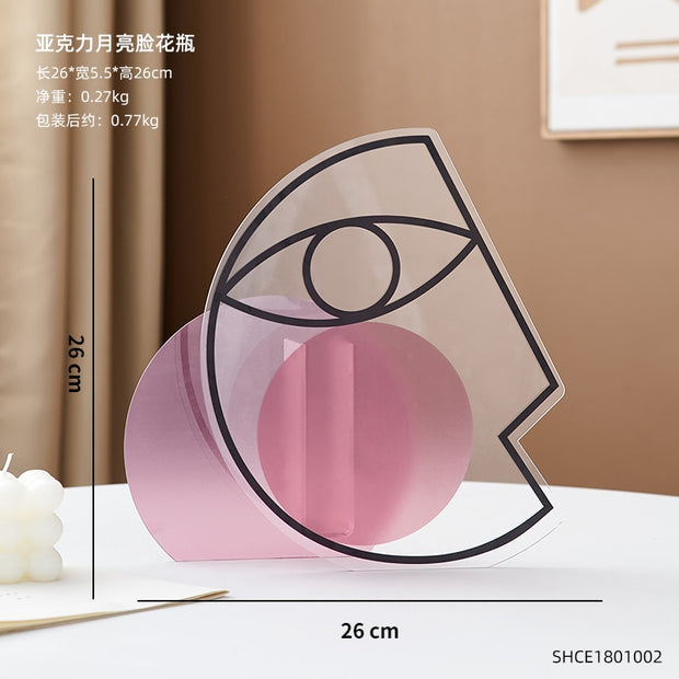 Colorful Acrylic Vase