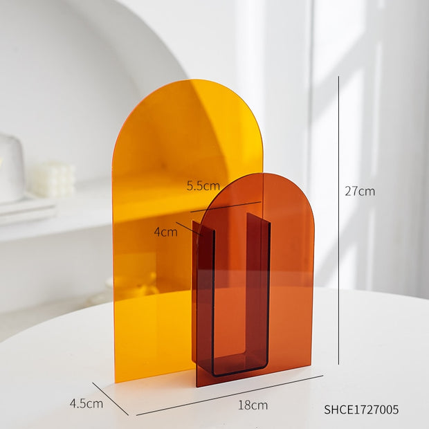 Colorful Acrylic Vase