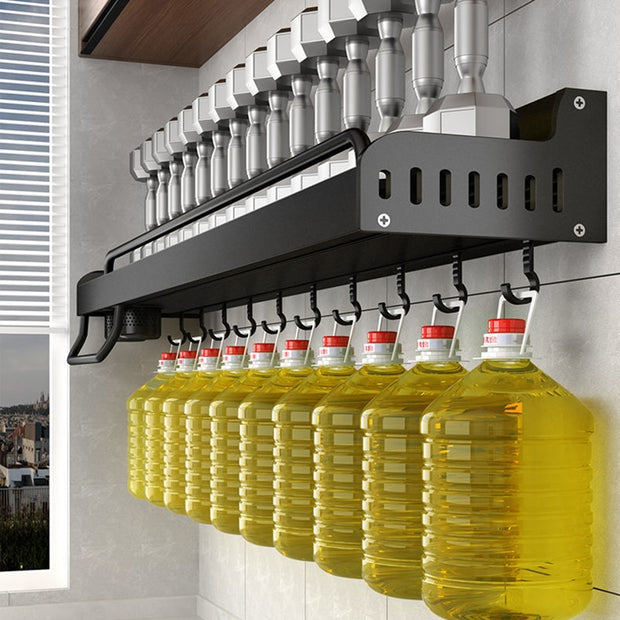 Wall-mounted Punch-free Kitchen Organizer
